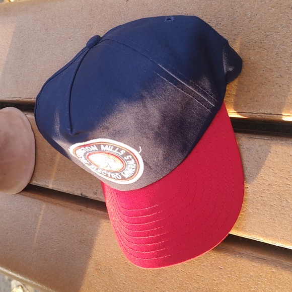 Vtg Washington Mills Electro Minerals Embroidered Snapback Hat Cap Made in USA - Picture 3 of 10